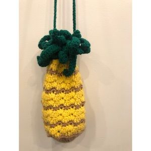 Custom Crochet Pineapple Crossbody